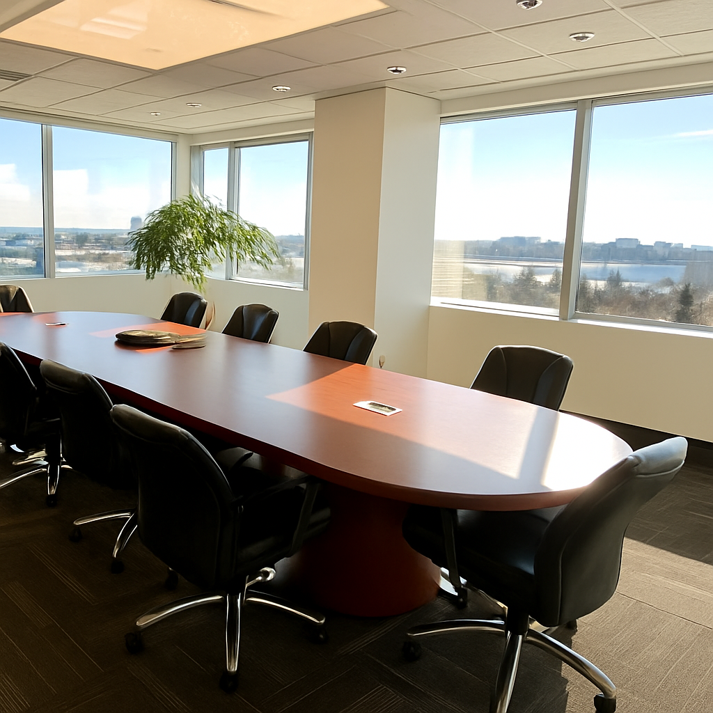 Boardroom at 95 Mural Street, Richmond Hill